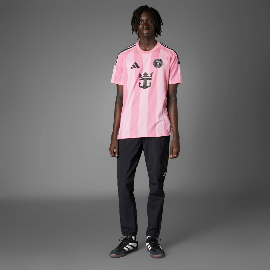 adidas Mens Inter Miami CF Home Jersey 25 26 Pink