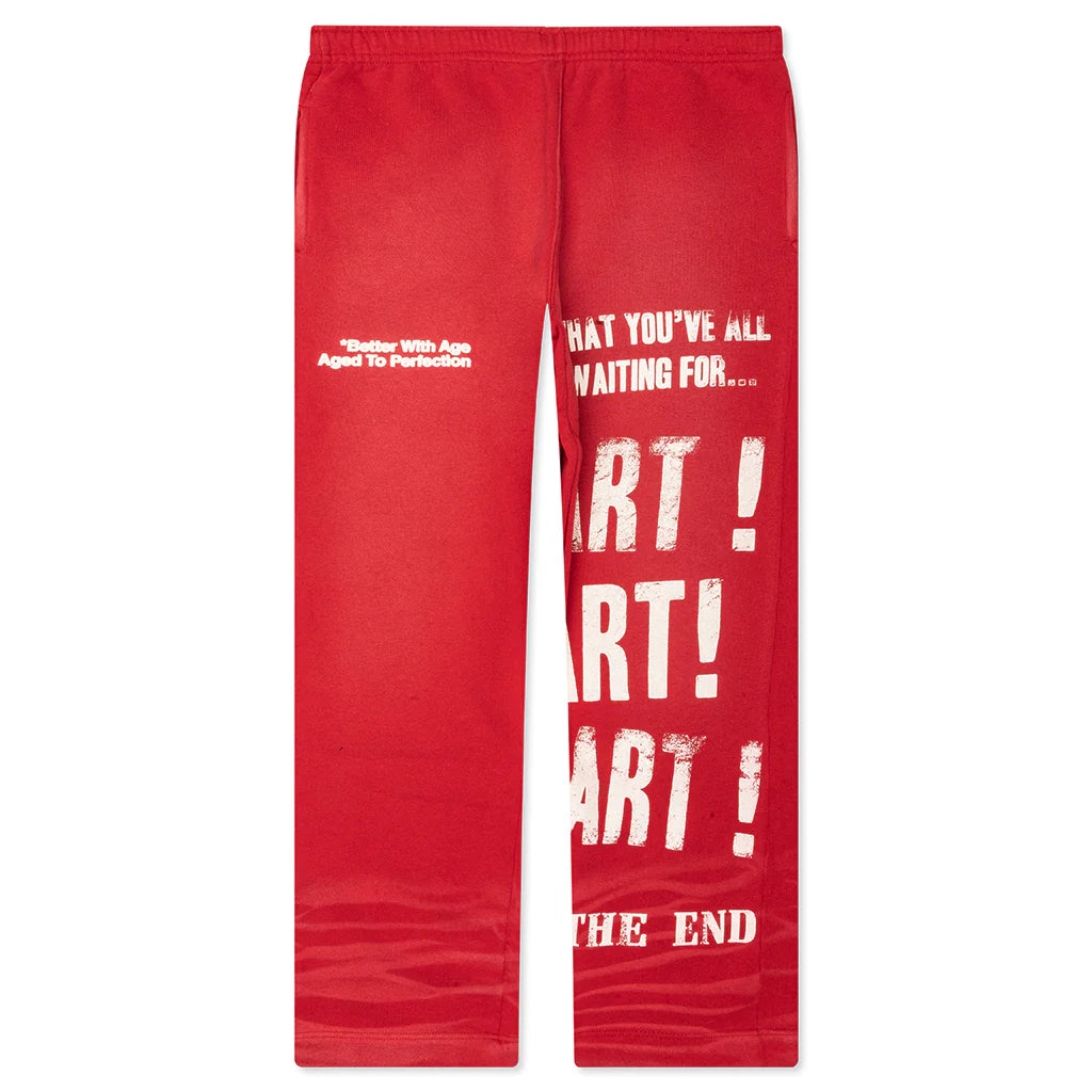 Superficial Sweatpants Red