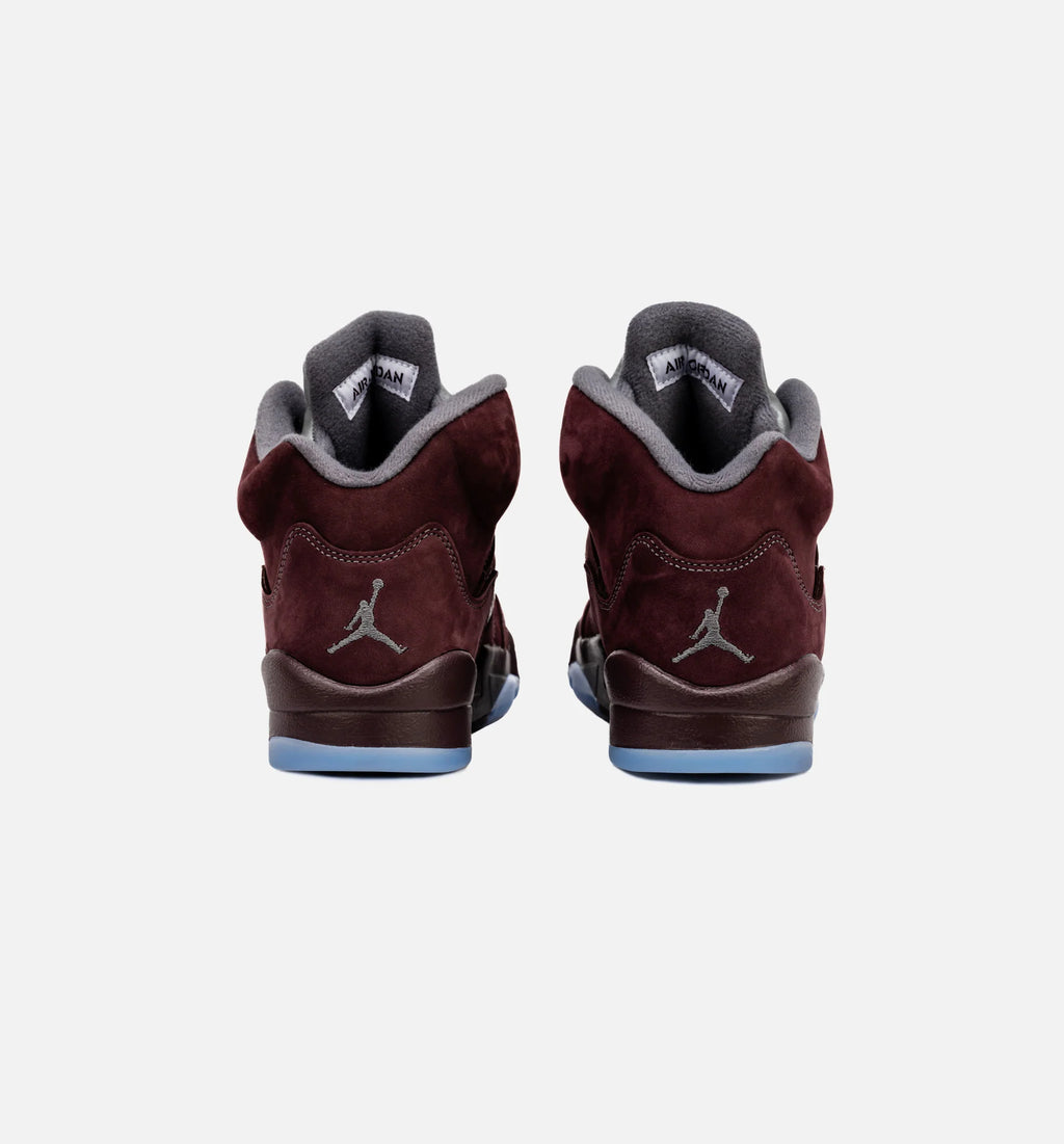 Air Jordan 5 Retro SE Burgundy Grade School Lifestyle Shoe Burgundy