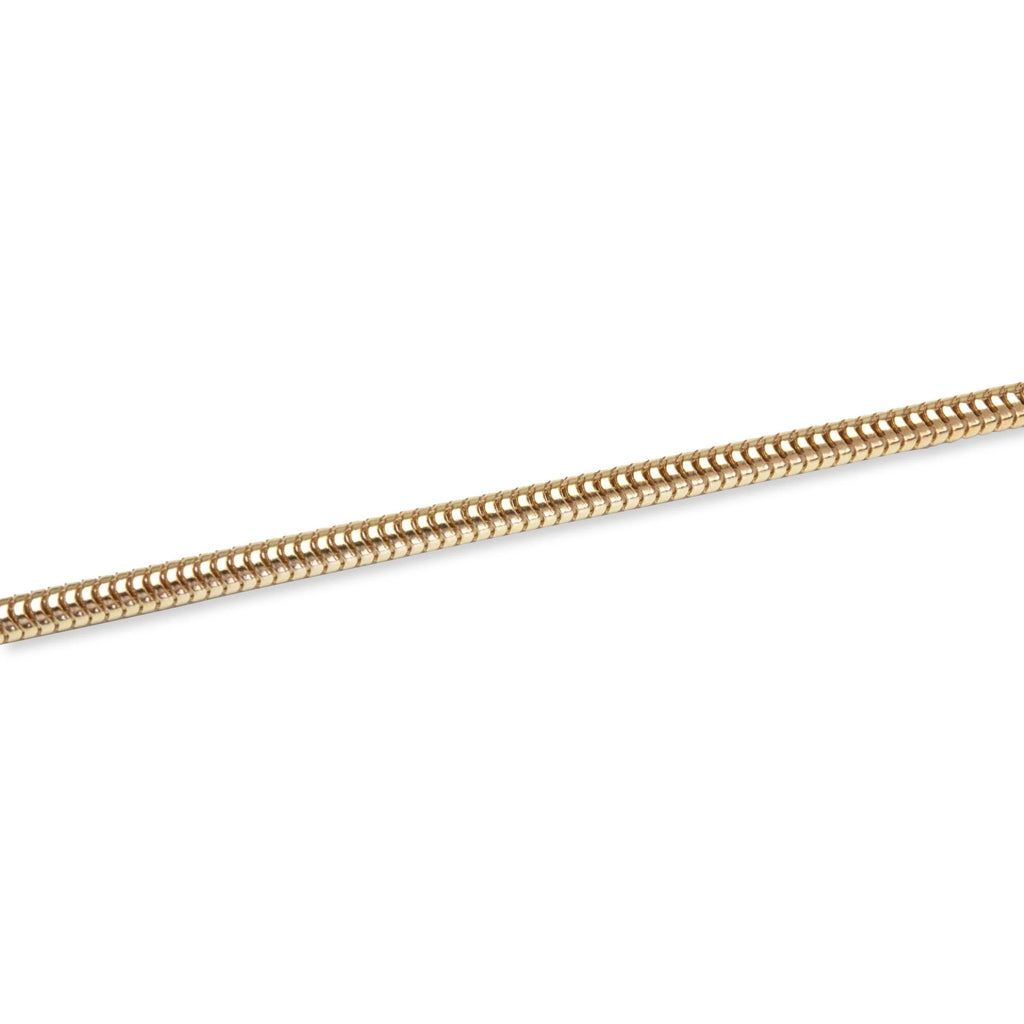 Snake Chain Gold S925 Sterling Silver with 18K Gold Plating