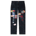 Colleen Double Knee Repair Trouser Multi