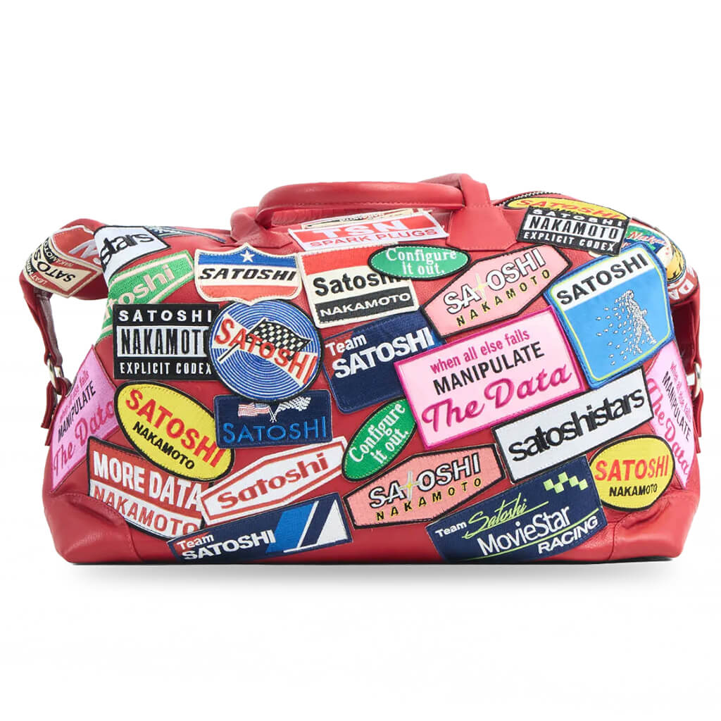 Codex Patch Weekender Bag Red