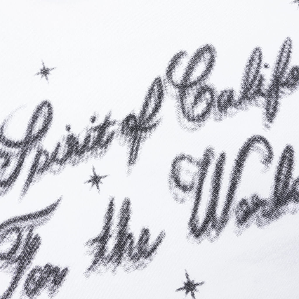Airbrush Cherub Tee White