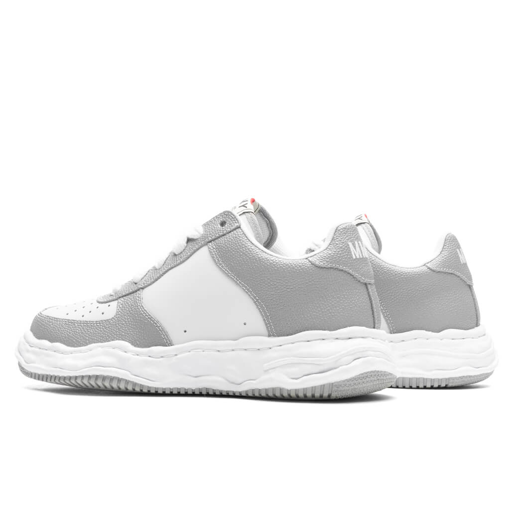 Wayne Low OG Sole Basket Leather Grey White