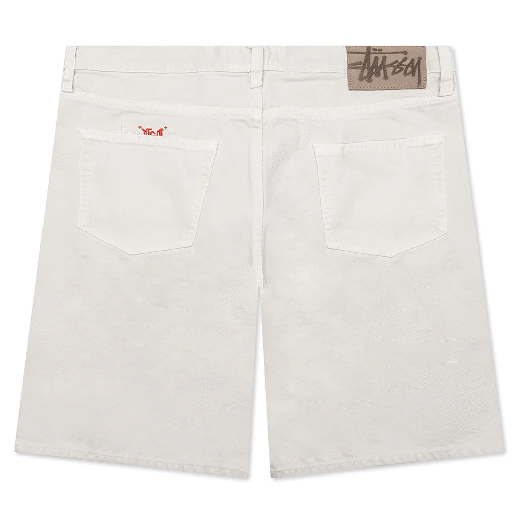 Big OL Shorts Washed Canvas Vintage Natural
