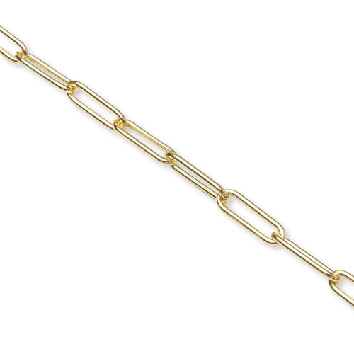 Box Chain Gold S925 Sterling Silver with 18K Gold Plating
