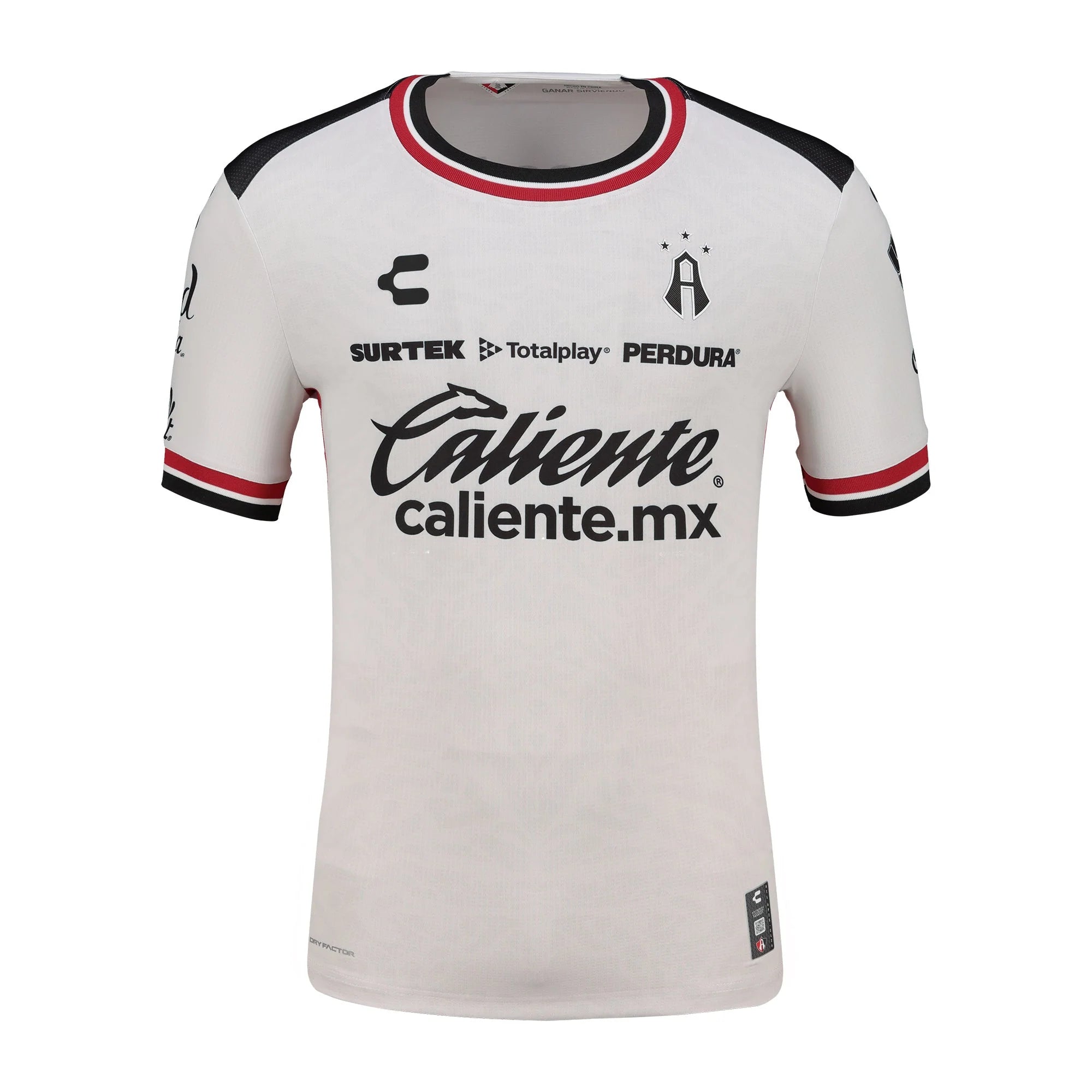 Charly Mens Atlas Away Soccer Jersey 2025 White