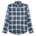 Staggered Plaid Flannel Legion Blue