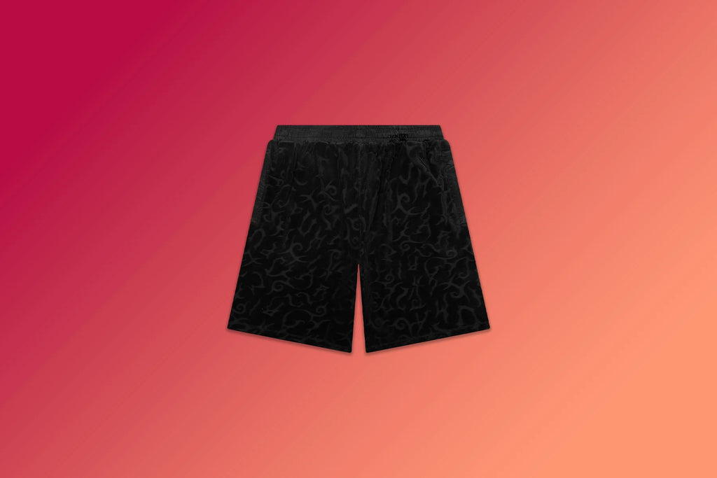 Puma x Aries Toweling Shorts Black