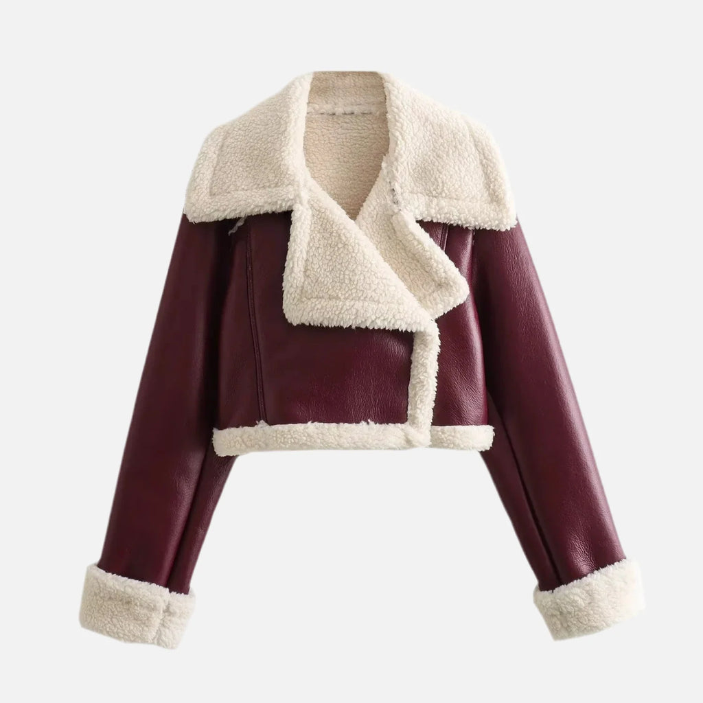 Jaqueta Cropped Pelinho