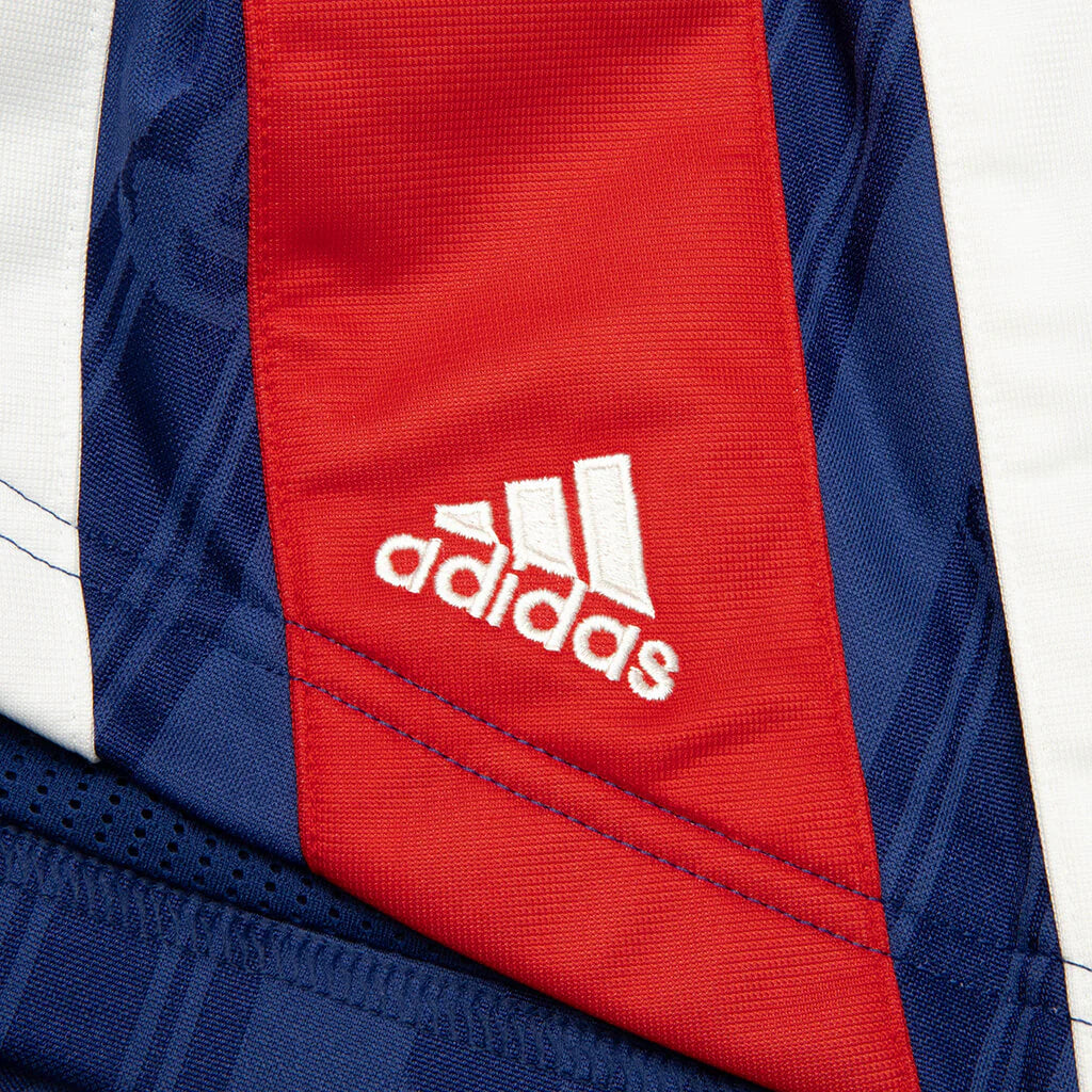 adidas Originals x Brain Dead by Disney Soccer Shorts Victory Blue