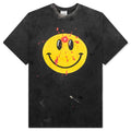 S S T Shirt Smile Black