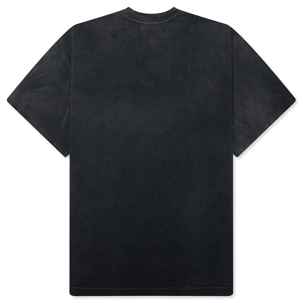 Ask Satoshi Tee Washed Black