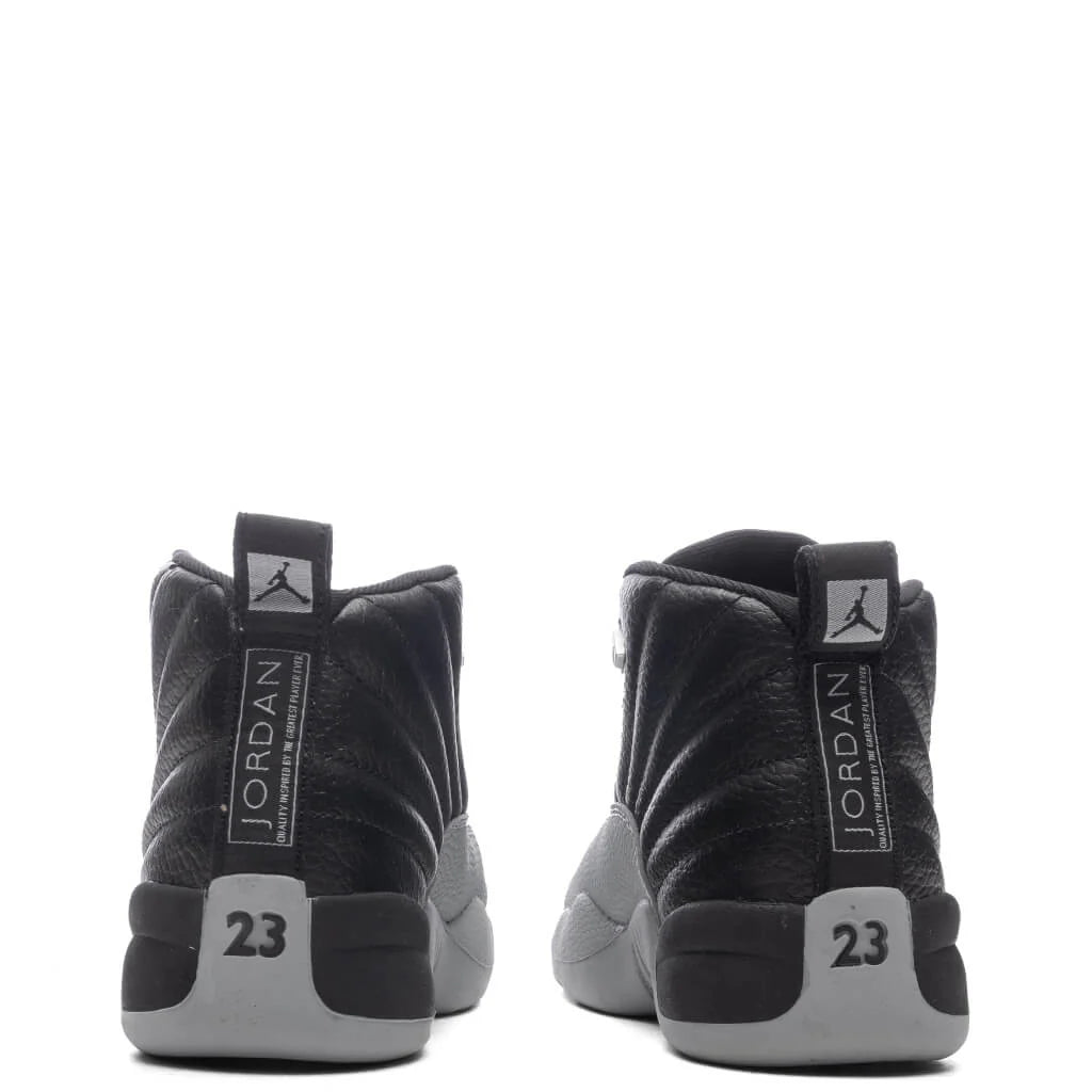 Air Jordan 12 Retro PS Barons Black Wolf Grey White