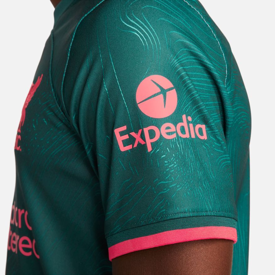 Nike Liverpool Third Jersey 23 Dark Atomic Teal Rio Teal Siren Red