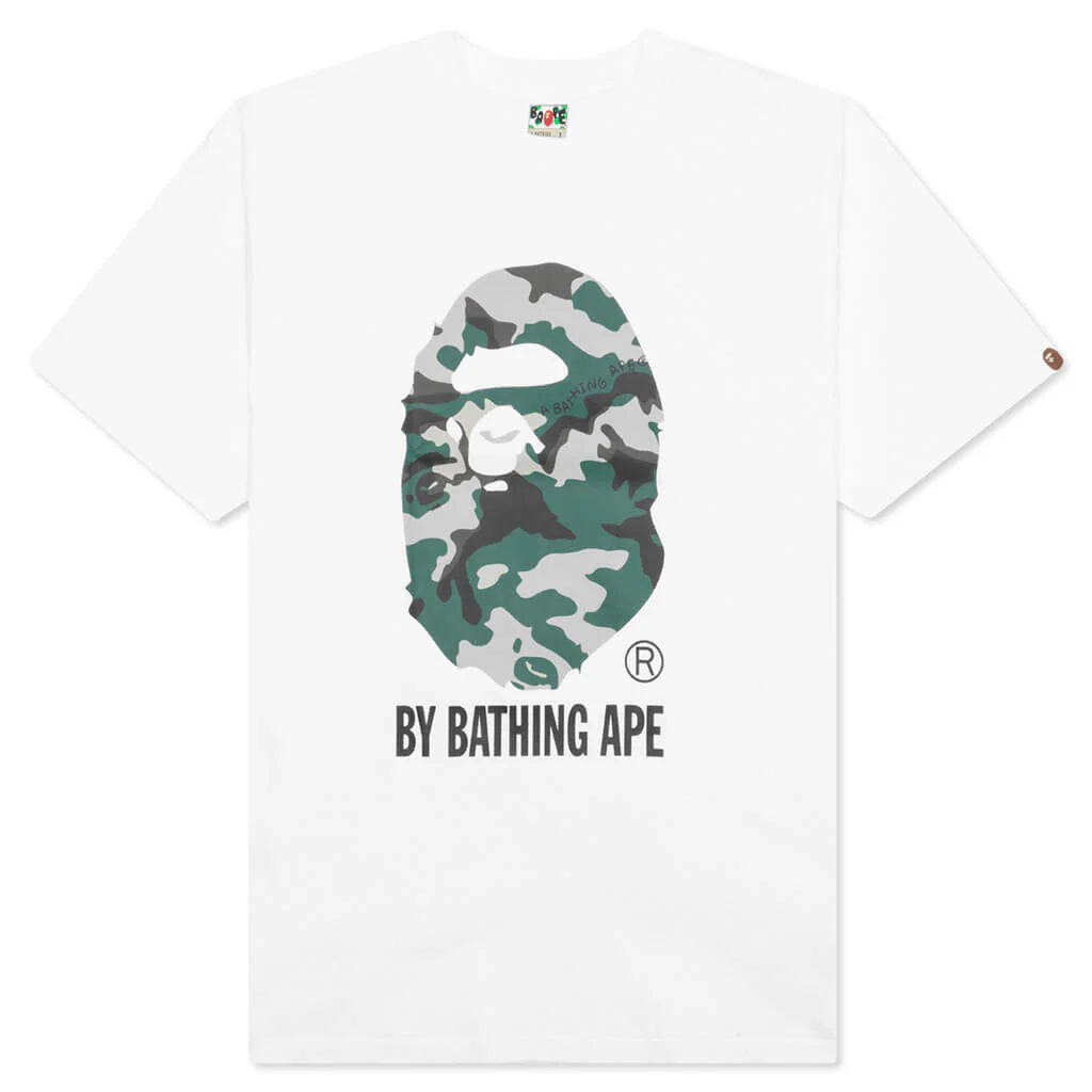 Woodland Camo By Bathing Ape Tee White