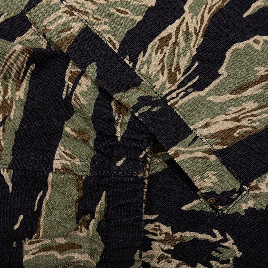 Camo Print Windbreaker Multicolored