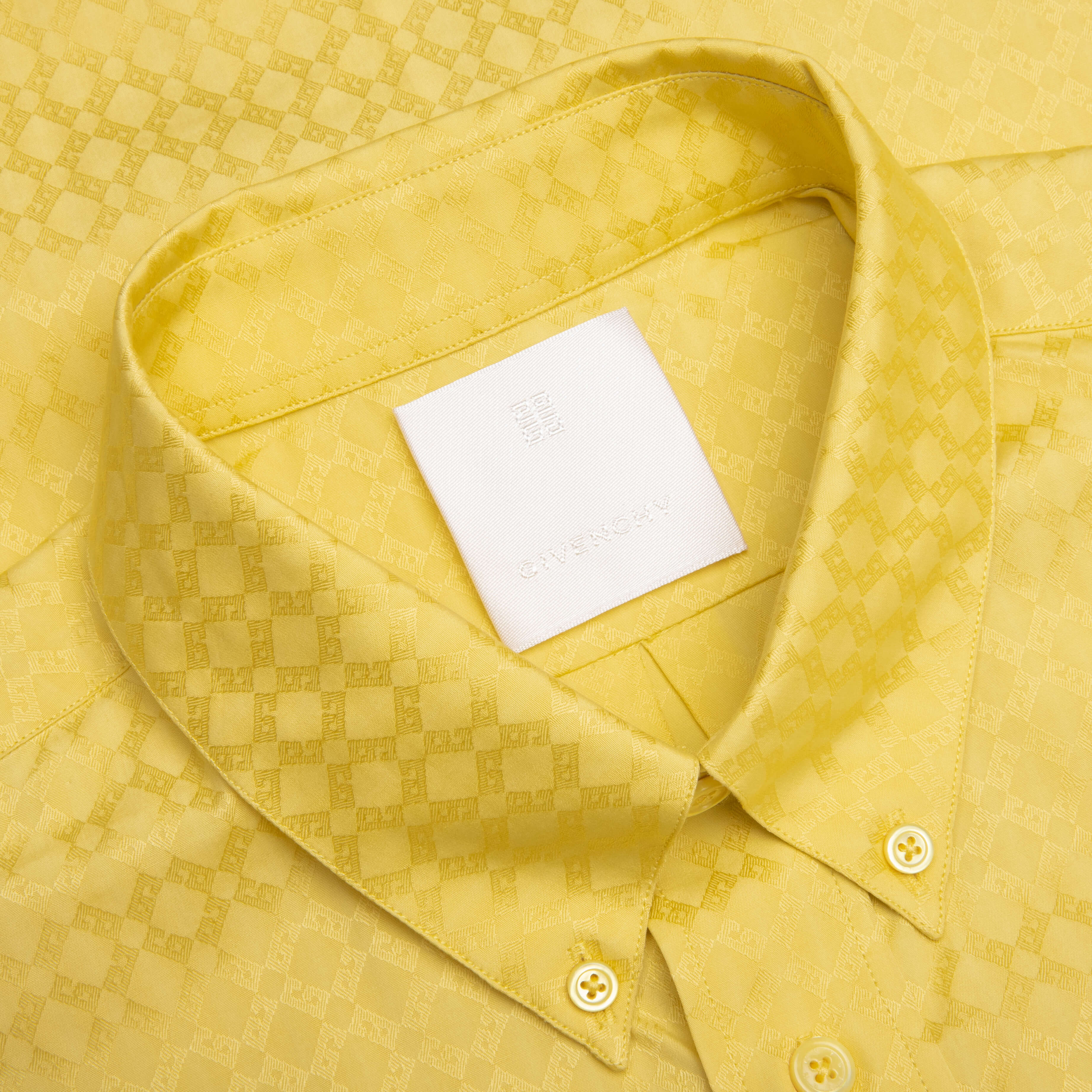 Monogram 72 Jacquard Shirt Banana