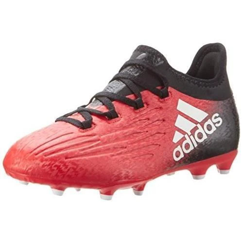 adidas X 161 FG Youth Soccer Cleats Red Black White