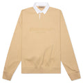 Waffle Henley Rugby Sand