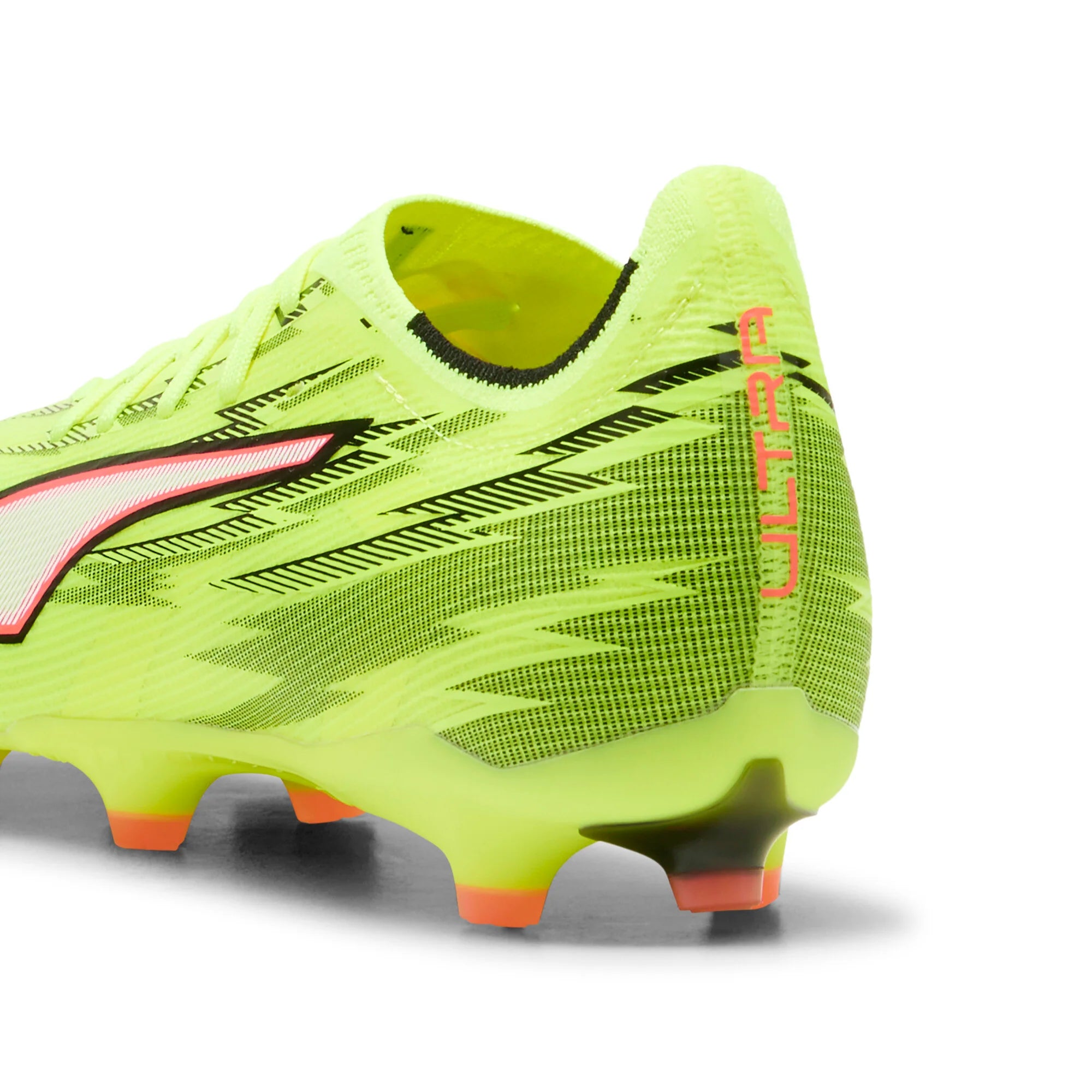 PUMA Ultra 6 Match FG AG Firm Multi Ground Mens Soccer Cleats Yellow Black Red