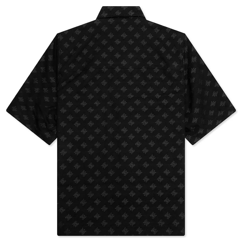 MA Quad Jacquard Shirt Black