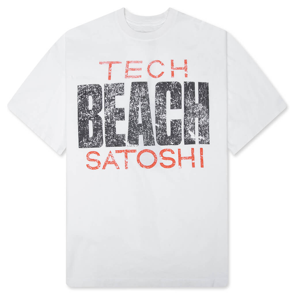 Tech Beach Tee White