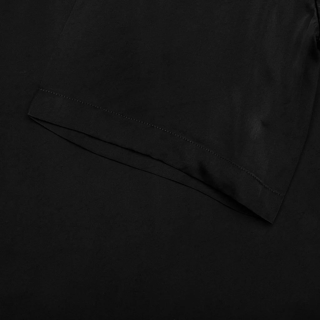 Fluid Viscose Shirt Black