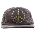 Studded Wrap Around Hat Olive Brown