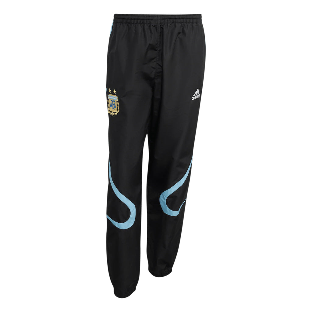 adidas Argentina Mens Soccer Track Pants 2006 Black Blue White