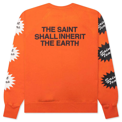 Saint Michael x Denim Tears Milk Pack Sweatshirt Orange