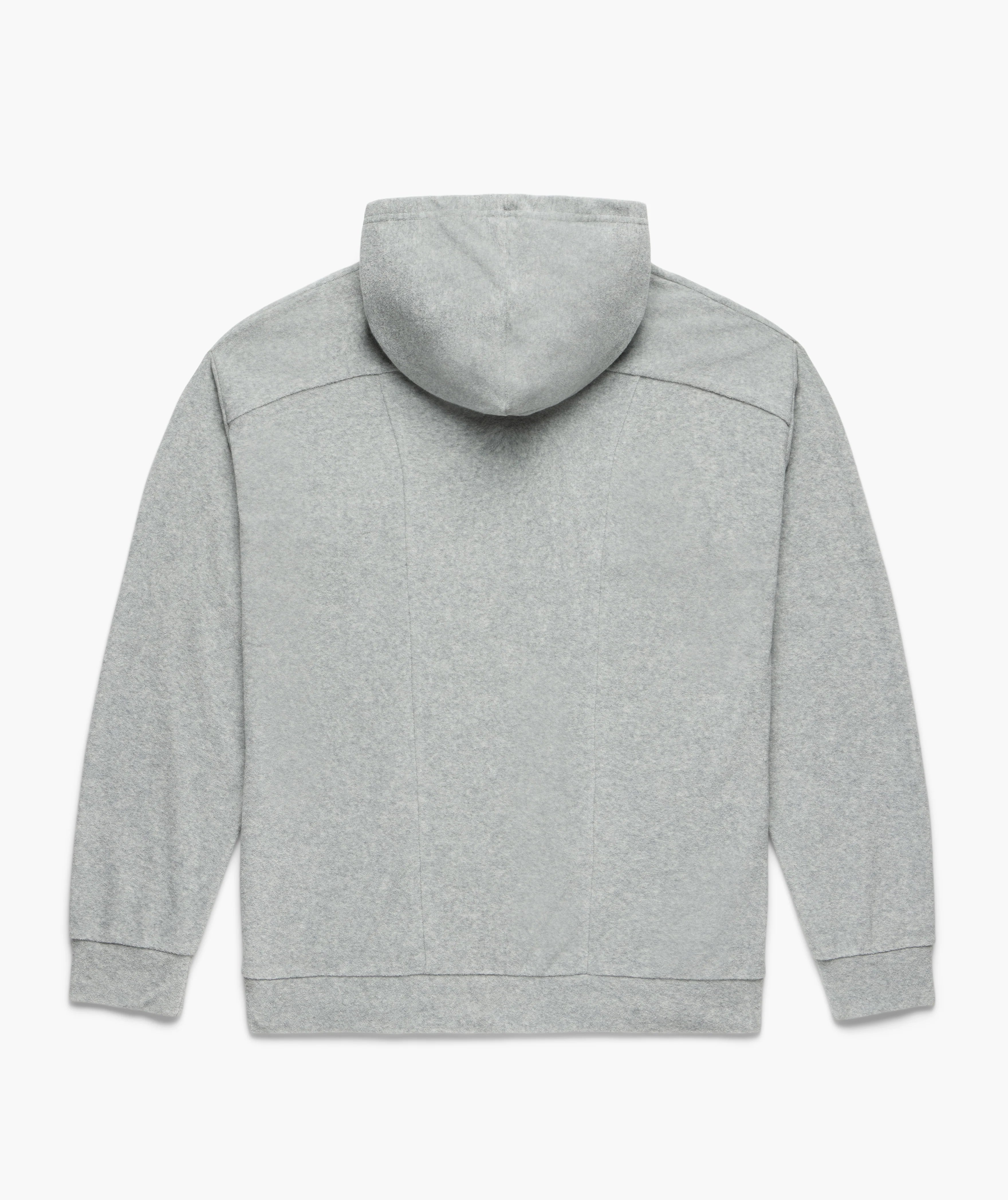 TERRY CLOTH WARM UP HOODIE
