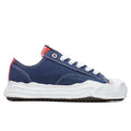 Hank Low OG Sole Toe Cap Canvas Sneaker Navy Beige
