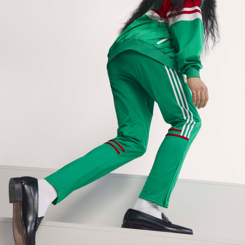 adidas Mexico Track Mens Soccer Tracksuit 1986 Green
