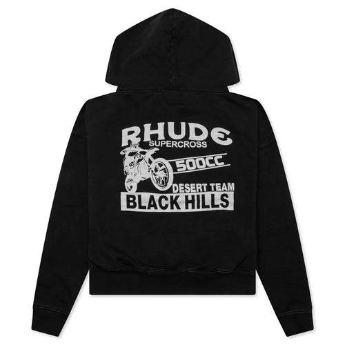 Supercross Hoodie Vintage Black