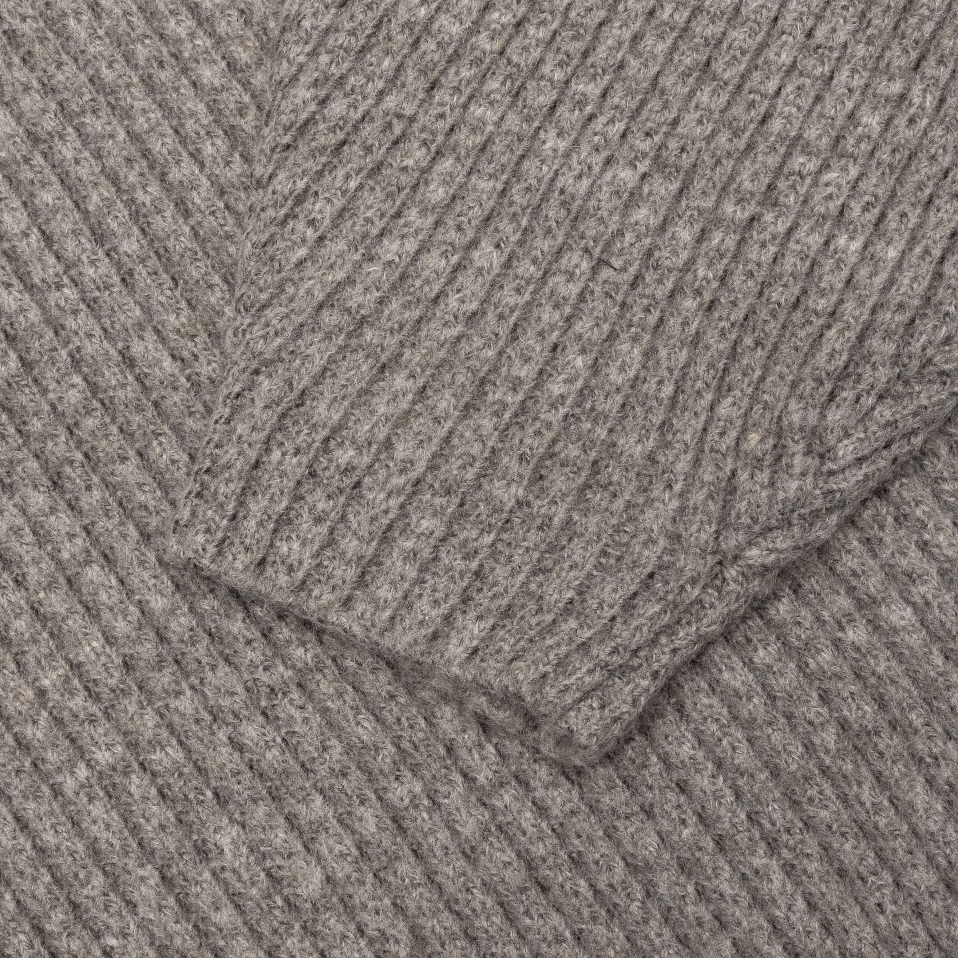 Heavy Waffle Cardigan Heather Gray