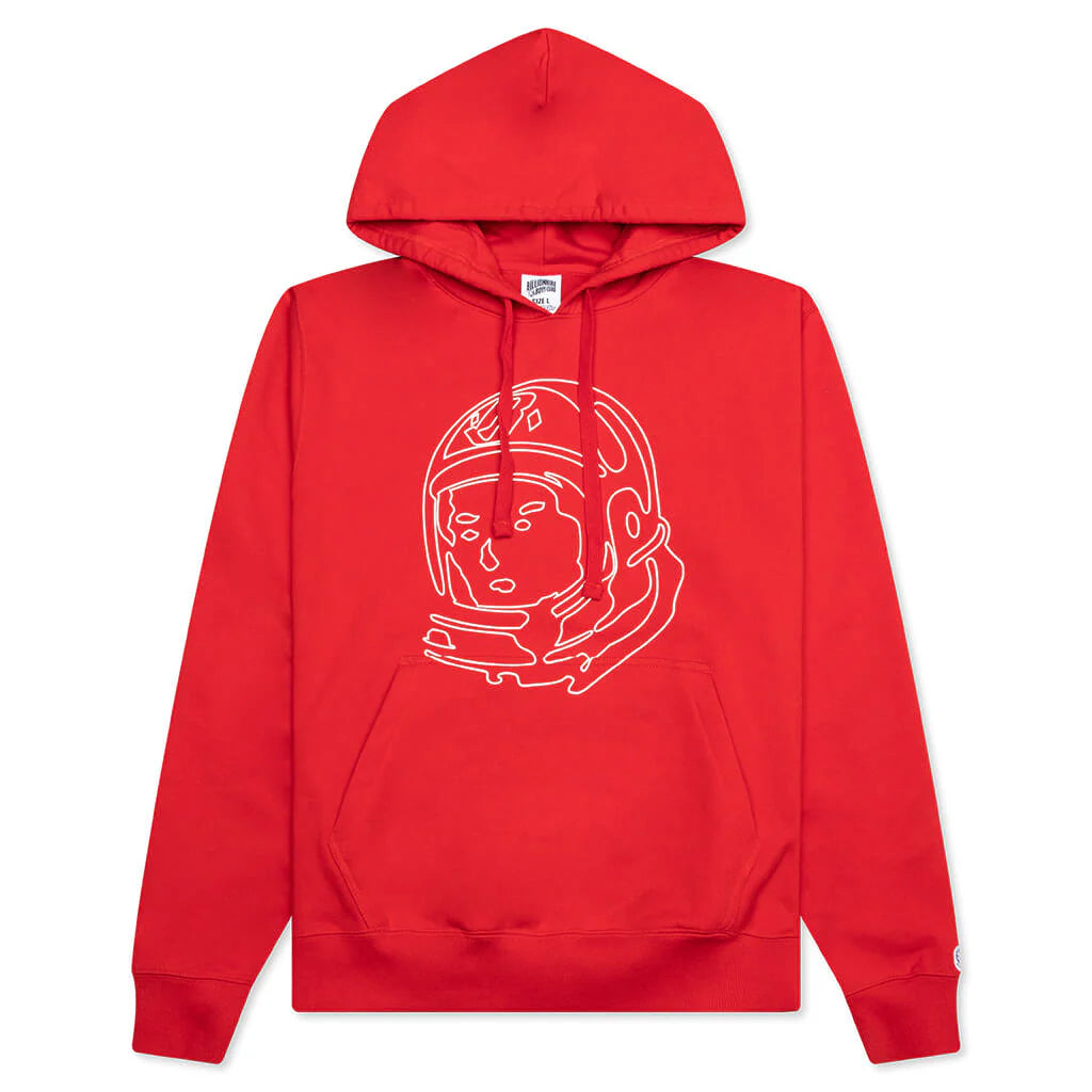 BB Line Helmet Hoodie Racing Red