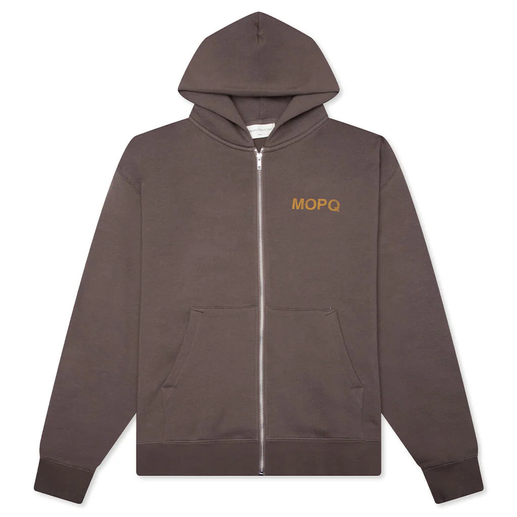 Castelli Zip Up Hoodie Brown