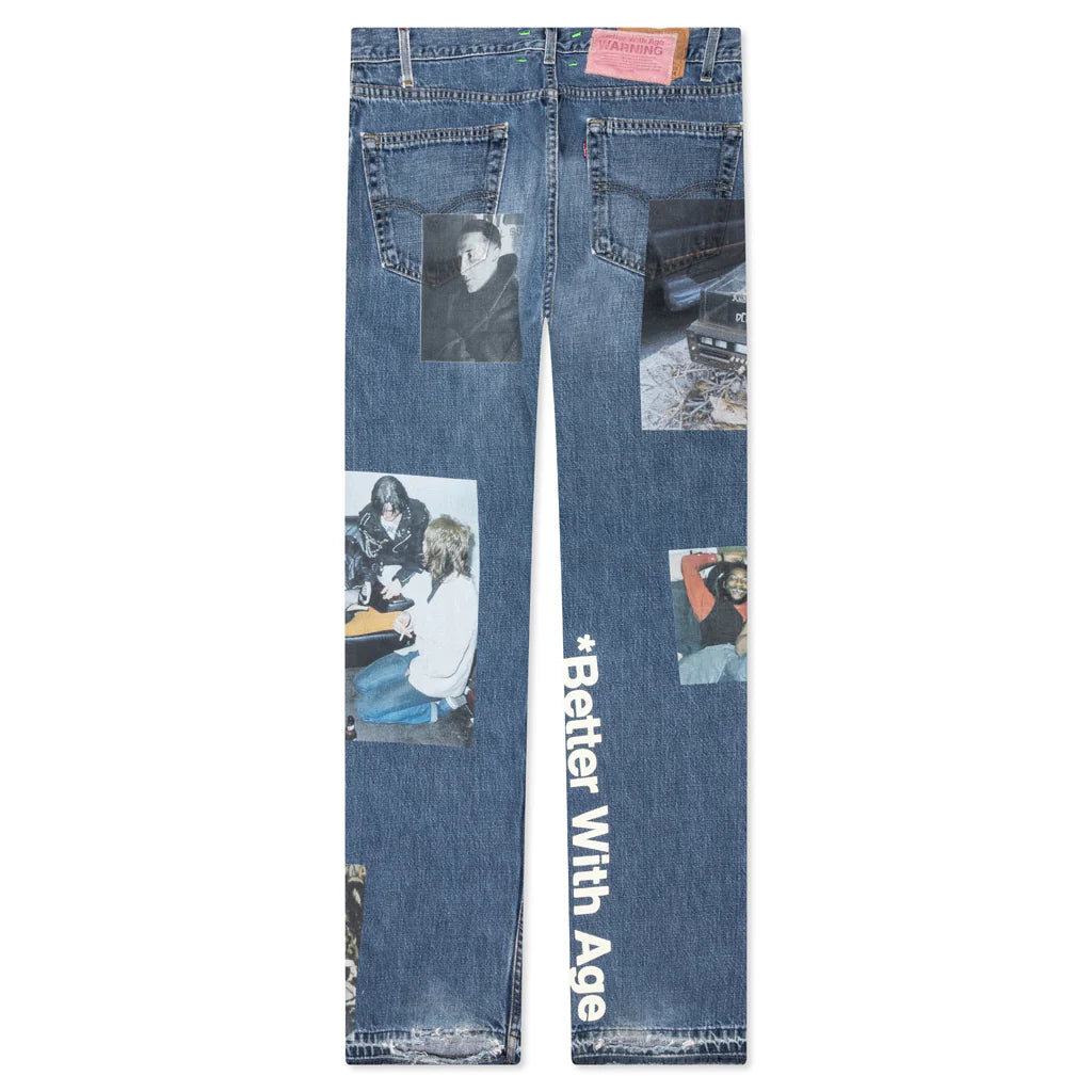 Tabloid Denim Pants Indigo
