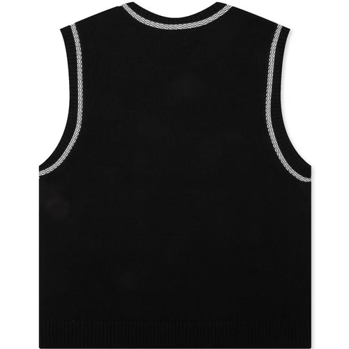 Knitted 24 Basketball Jersey Black
