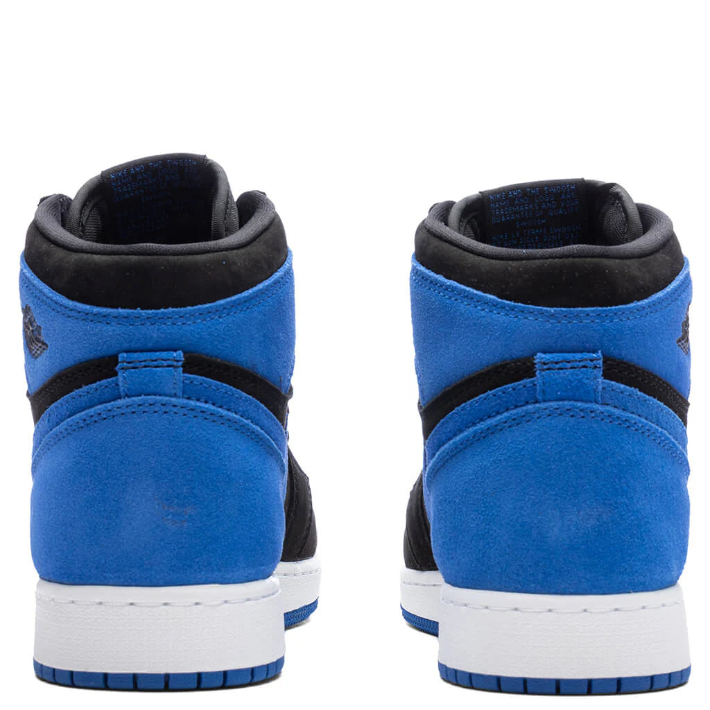 Air Jordan 1 Retro High OG GS Royal Reimagined Black Royal Blue White
