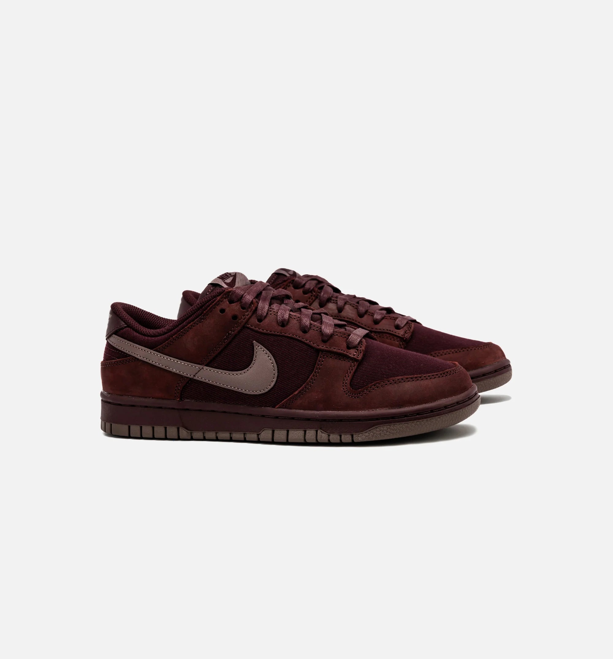 Dunk Low PRM Burgundy Crush Mens Lifestyle Shoe Burgundy Crush Plum Eclipse Platinum Tint Free Shipping