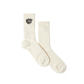 Parra "1976 Logo" Crew Socks - Off White