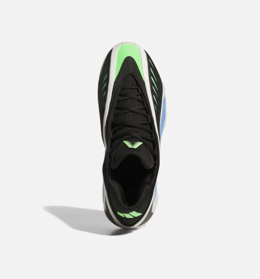 AE Blue Fusion Mens Basketball Shoe Blue Fusion Zero Metallic Lime Burst
