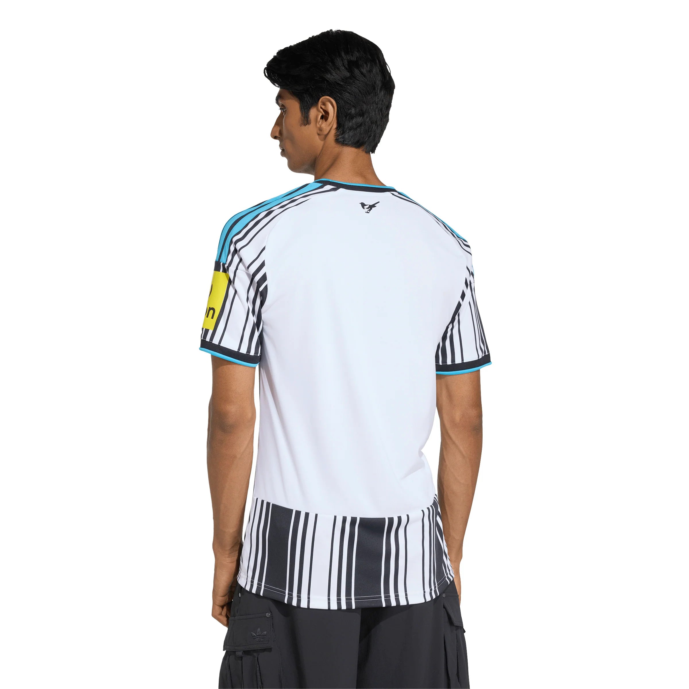 adidas Newcastle United FC Home Mens Soccer Jersey 26 27 Black White