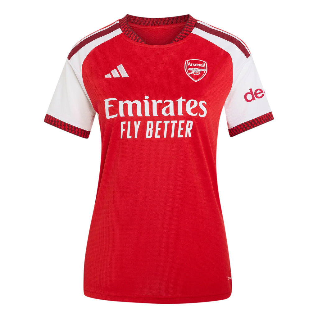 adidas Arsenal FC Home Womens Soccer Jersey 26 27 Red White
