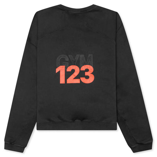 Jesus Sport Crewneck Vintage Black