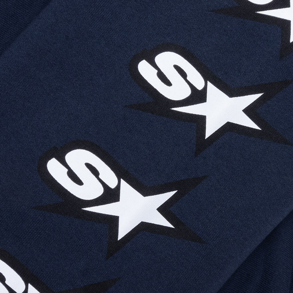 Speedway Zip Hoodie Navy