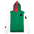 Shark Full Zip Hoodie Italy Green
