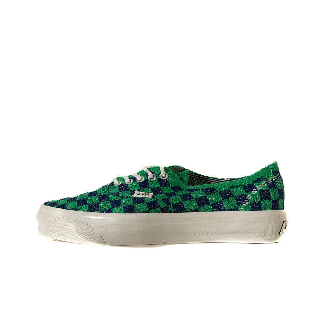 VANS LX AUTHENTIC 44 EK PUNK CHECK GREEN